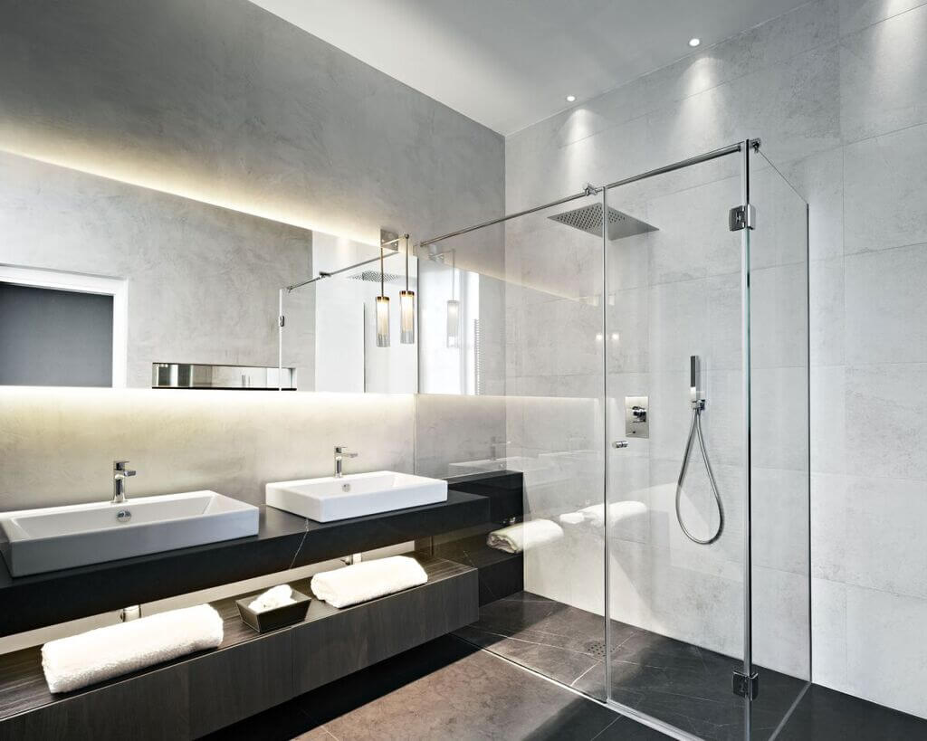 shower lighting ideas