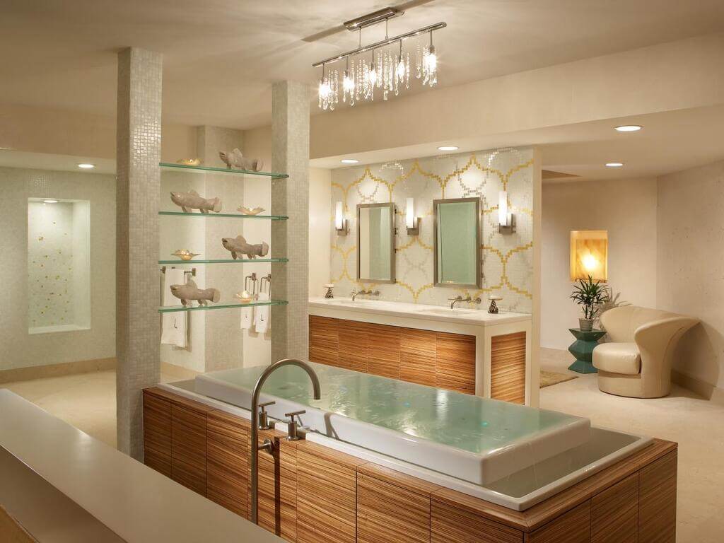 shower lighting ideas