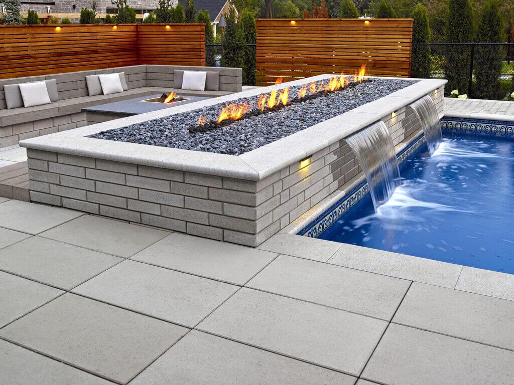 Landscaping Ideas Around Pool: A Backyard Fire Pit