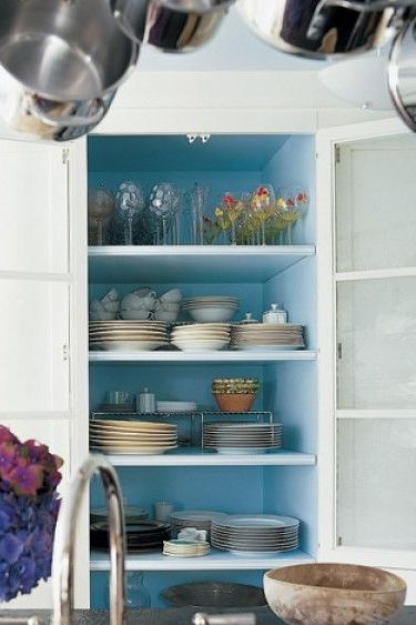 Light Blue Kitchen Cabinets
