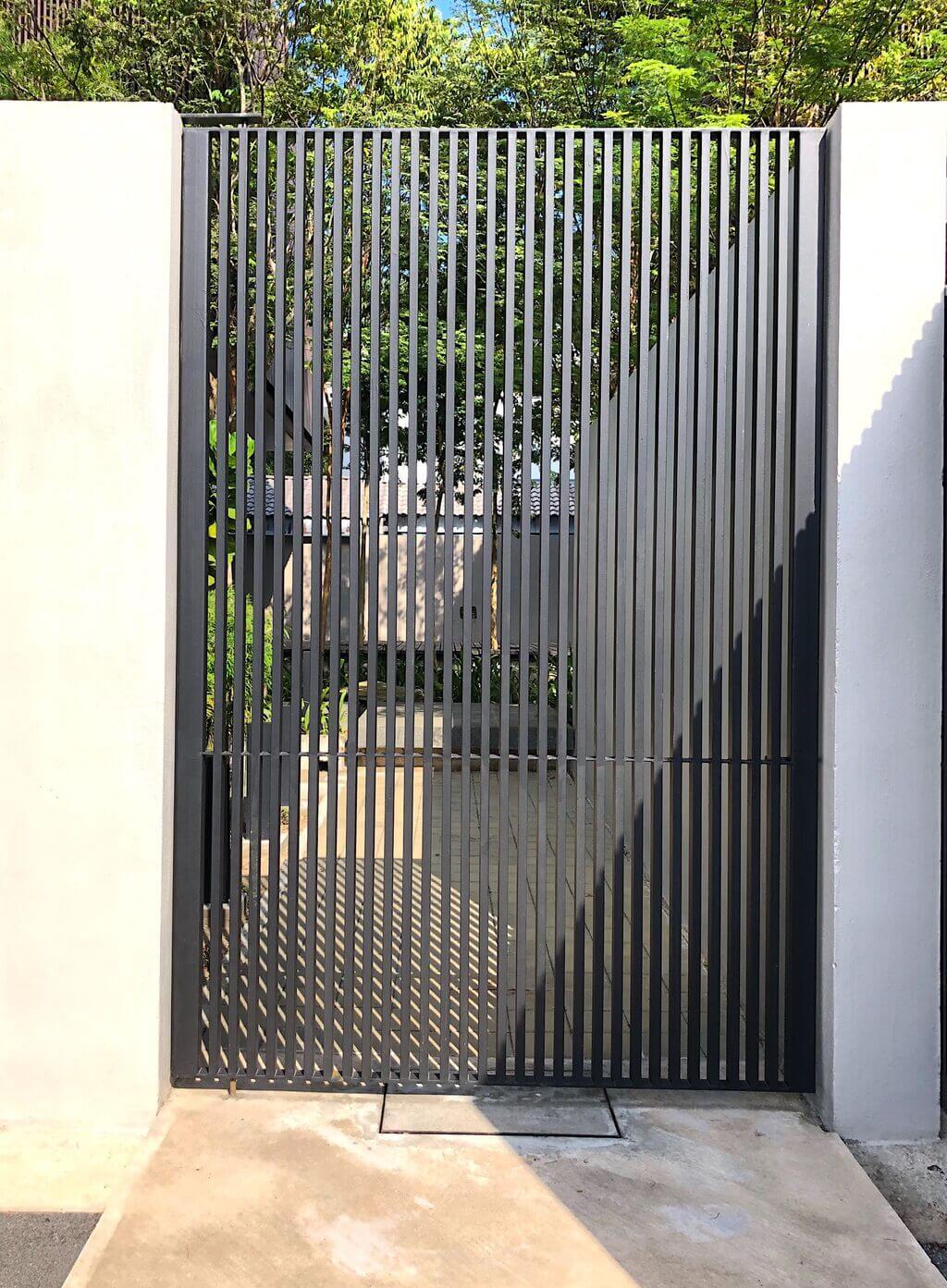 Aluminum Entrance Gate Design 