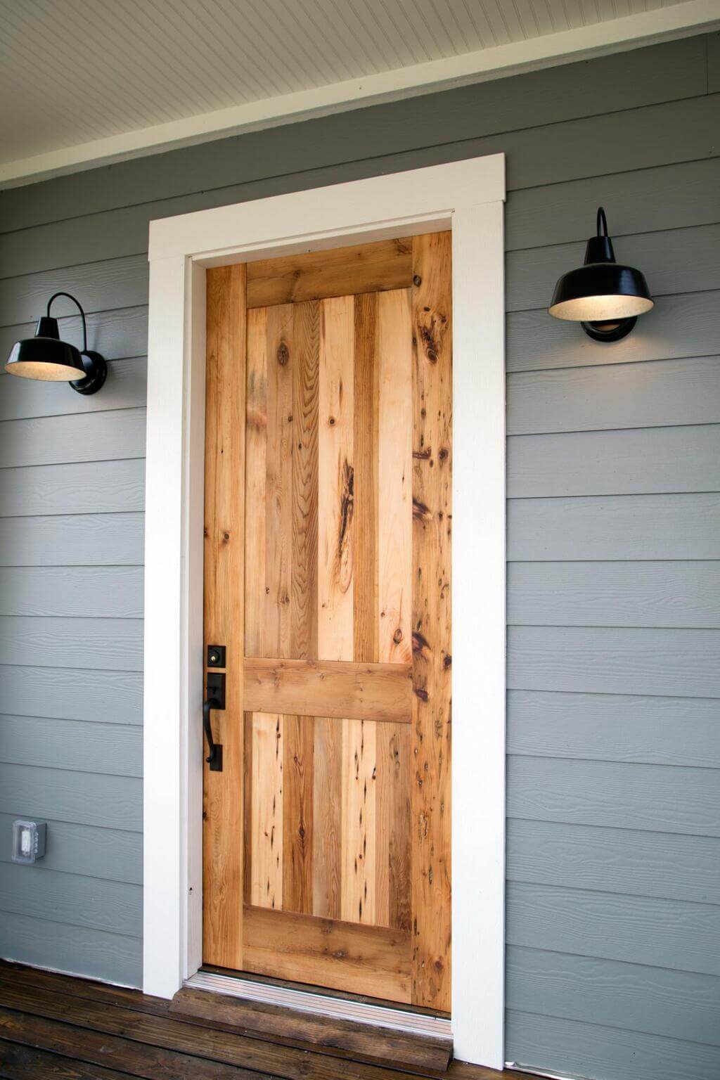 Rustic Farmhouse Front Door