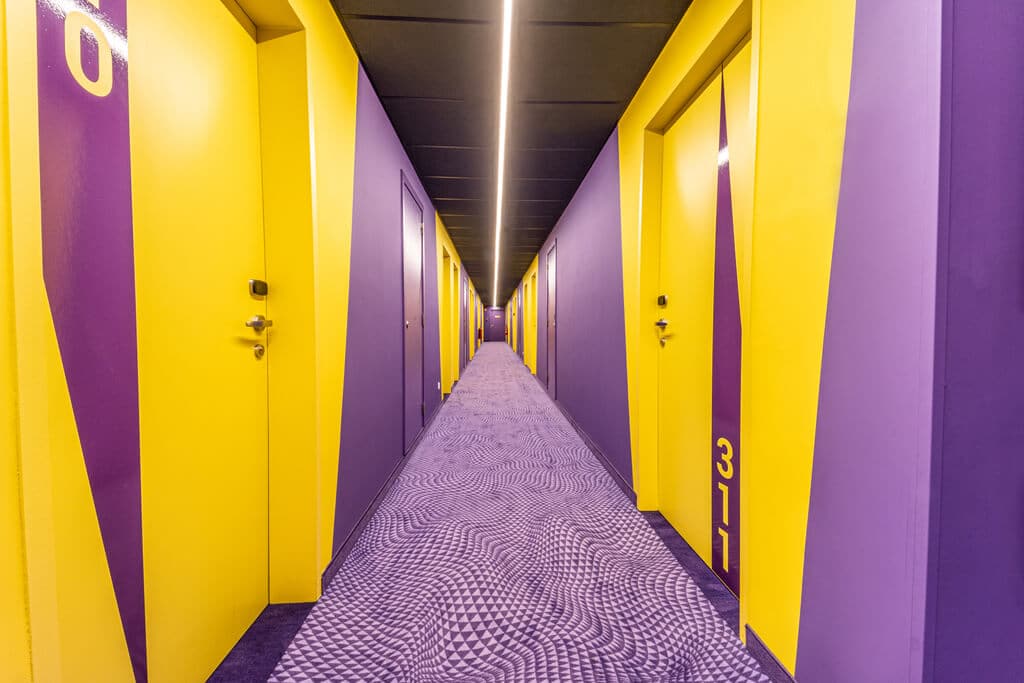 Prizeotel Antwerp-City interior design Karim Rashid