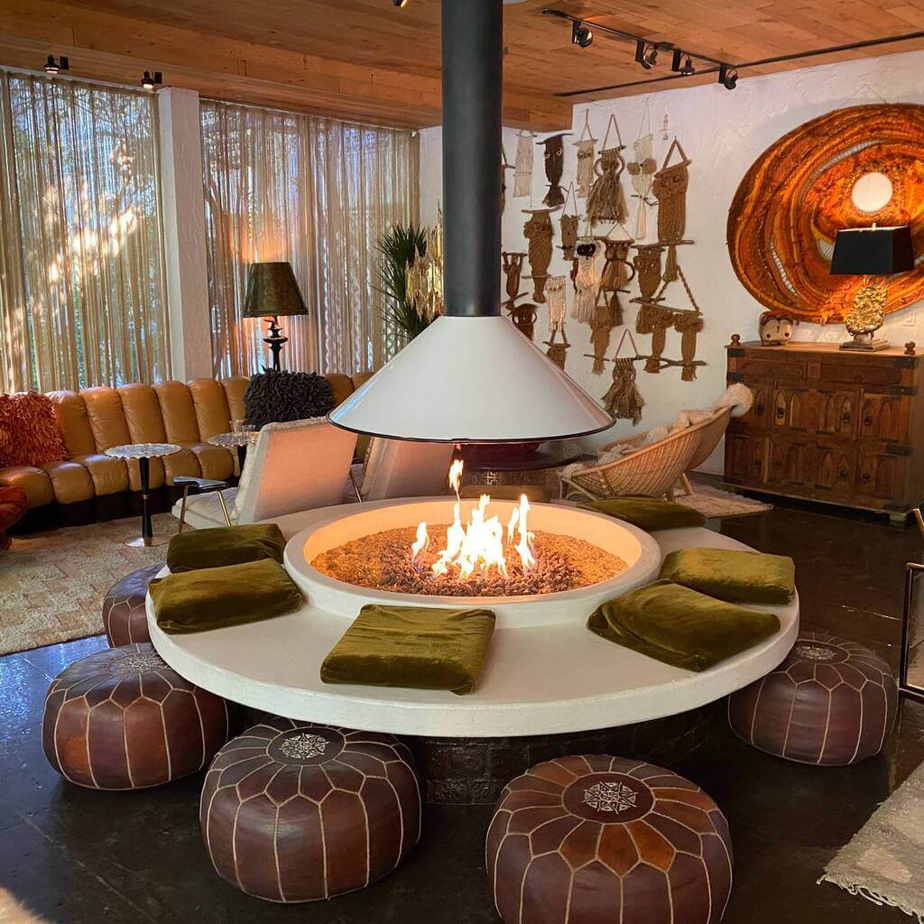 An Indoor Fire Pit 
