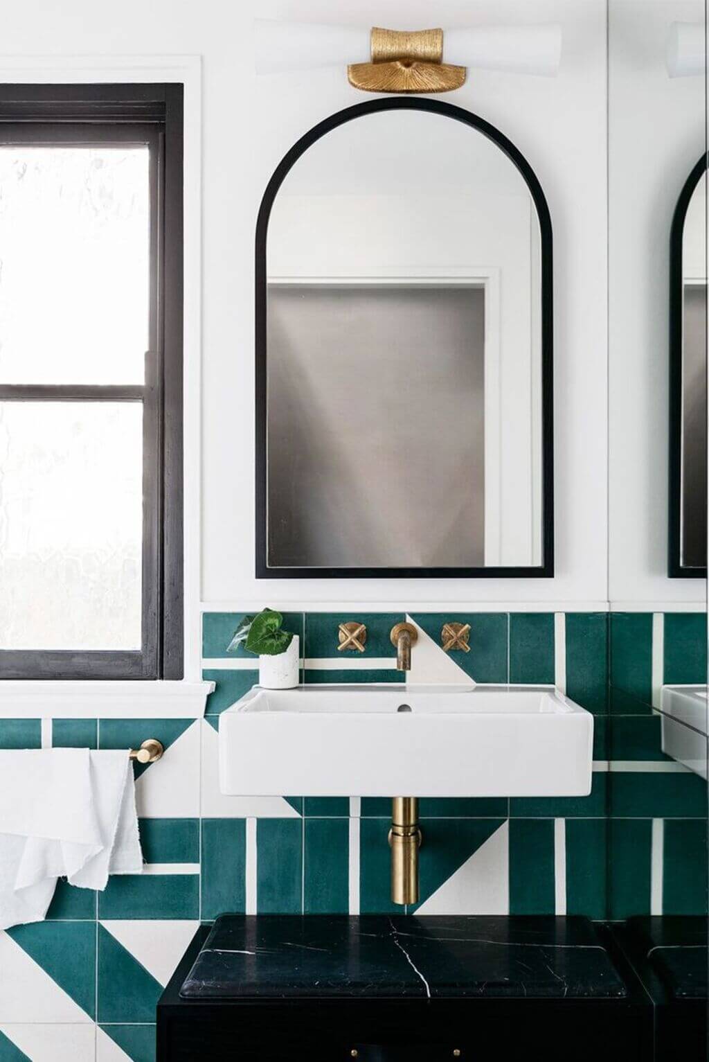3’s Rule for bathroom tiles design