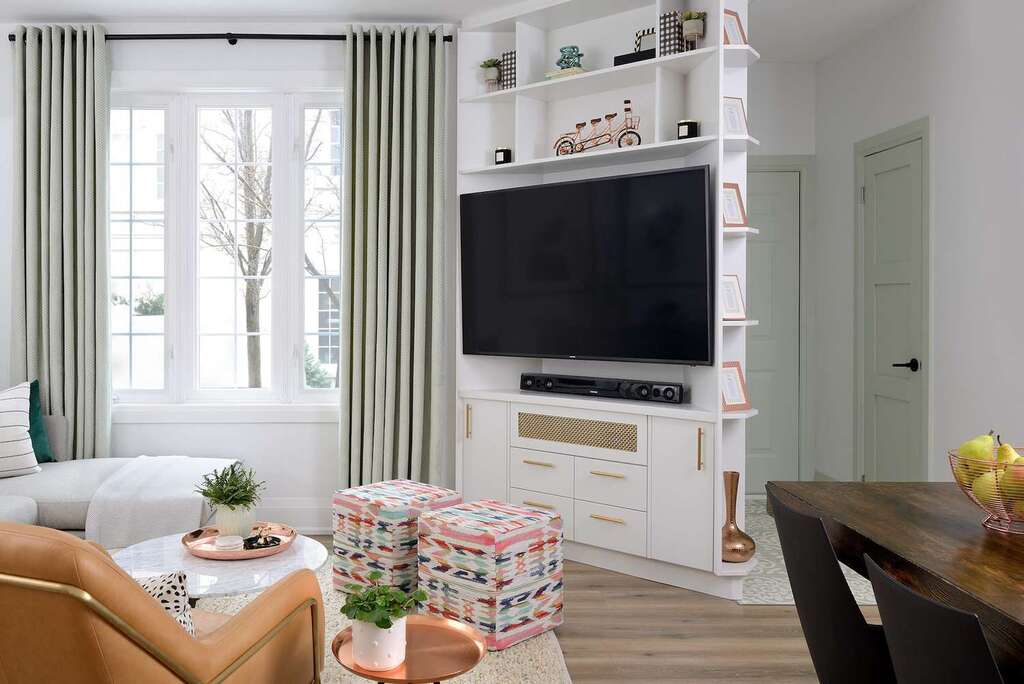 Gorgeous Green Curtains for Living Room