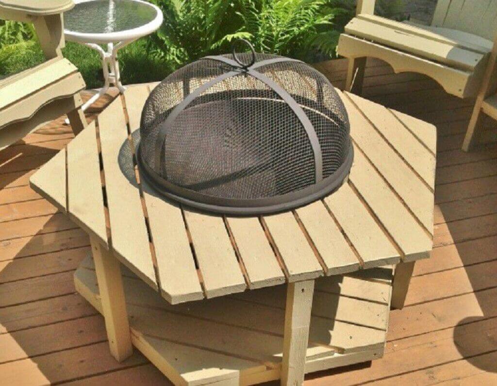 Fire Pit Ideas Made of Wood