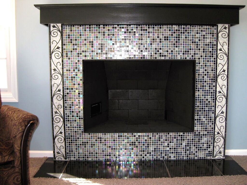 fireplace tile ideas