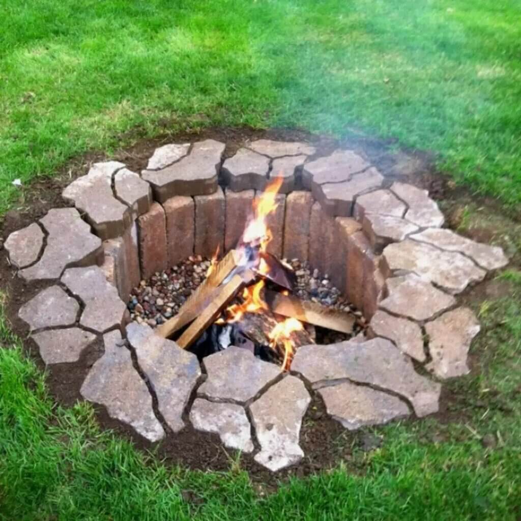 Go for Fire Pit in the Ground