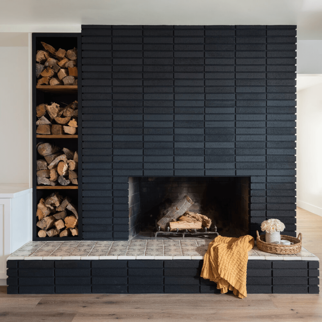tiles for around fireplace