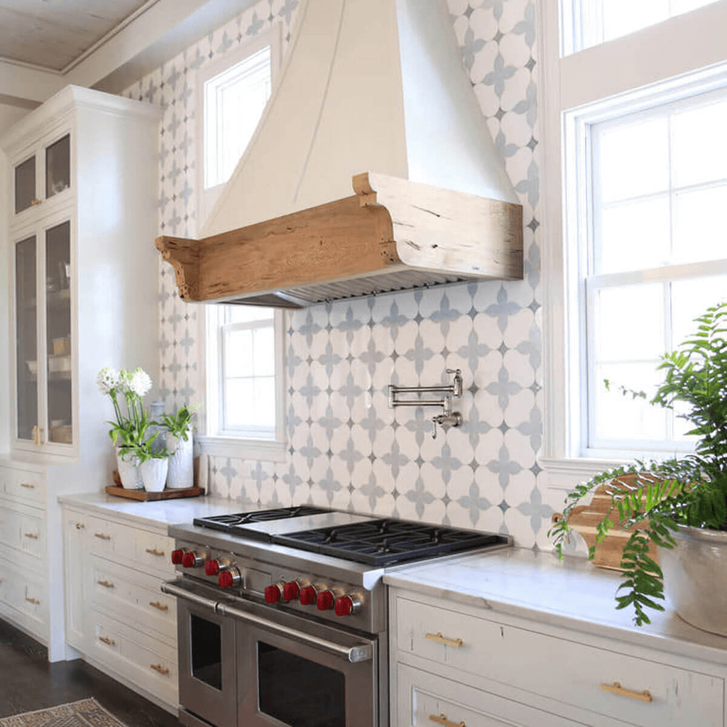 white cabinet kitchen backsplash ideas