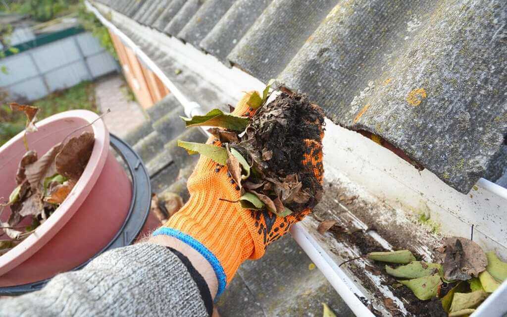 Cleaning and Inspecting the Gutters Home Maintenance Practises