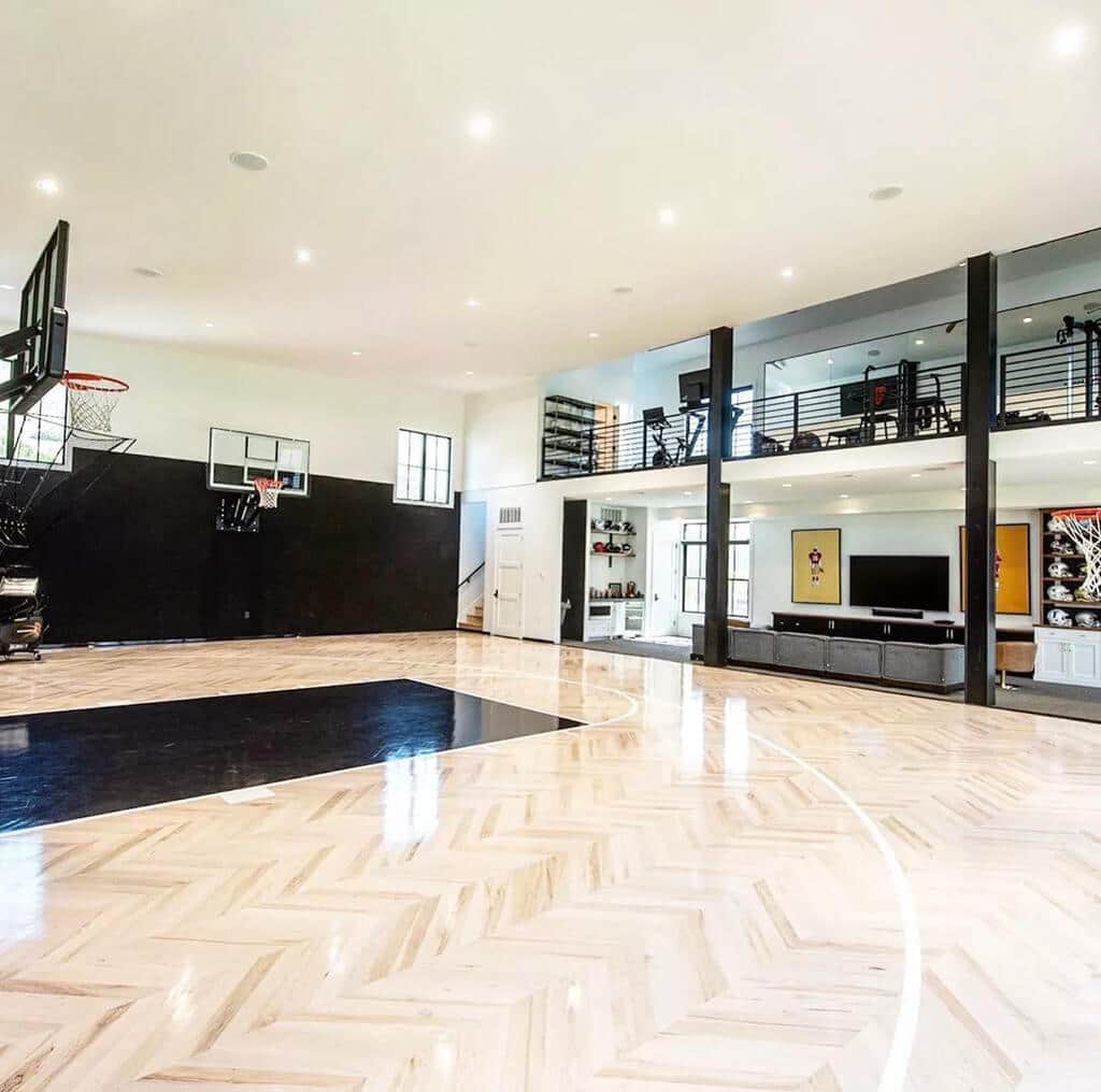 A Basketball Court 