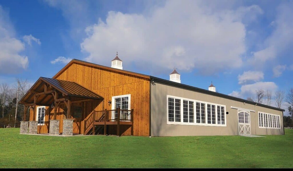 English Pole Gable Barns