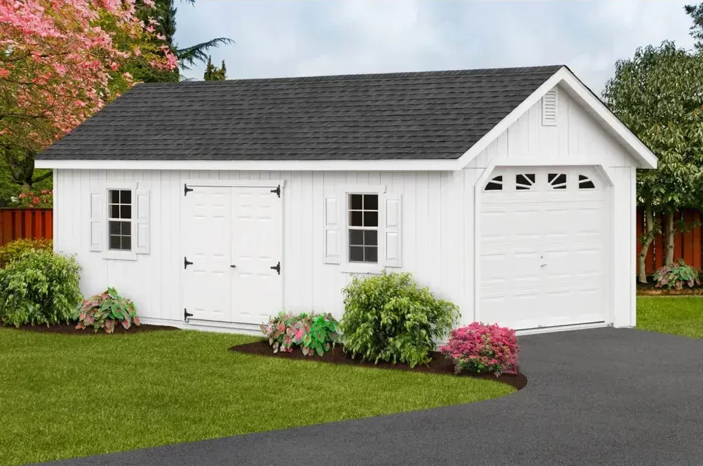  Wooden Garage Shed Tiny Home for Sale