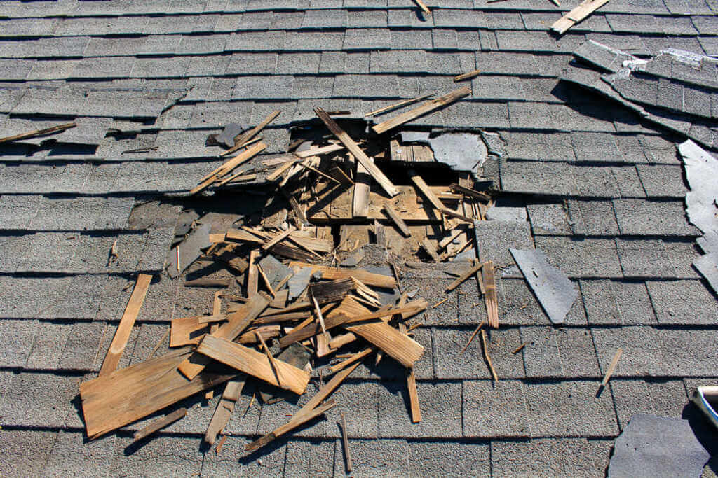 Aging Causes of Roof Damage
