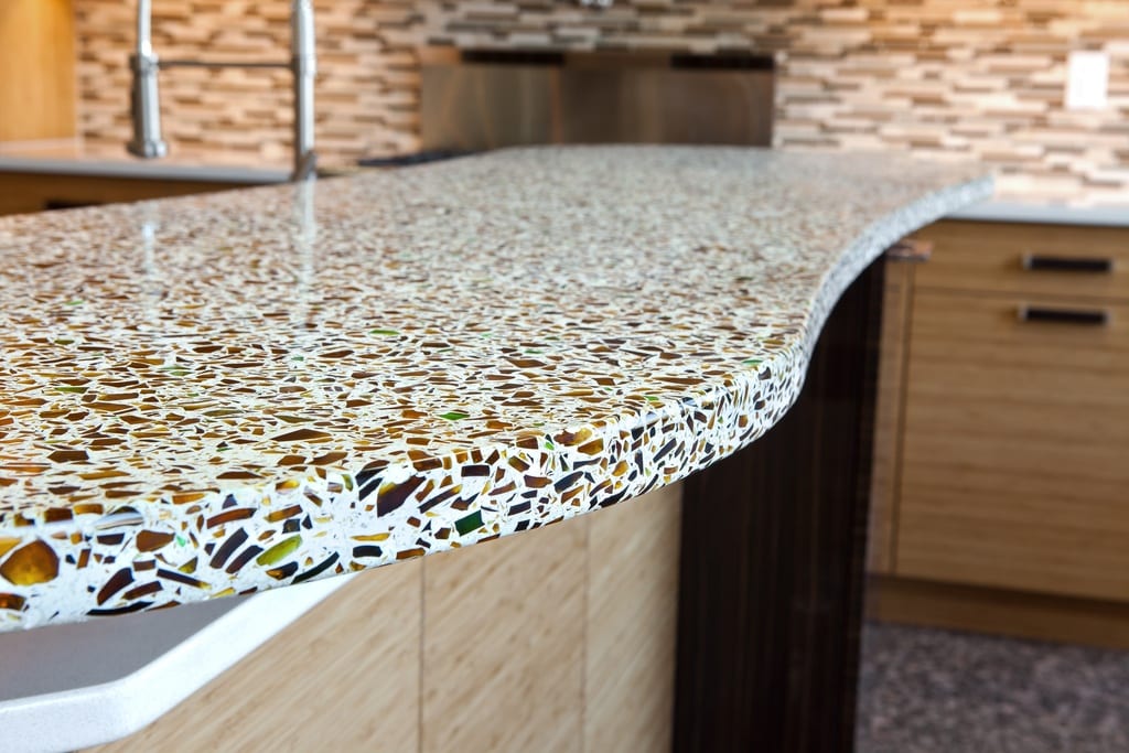 Recycled Glass Countertops Vs. Quartz Countertops