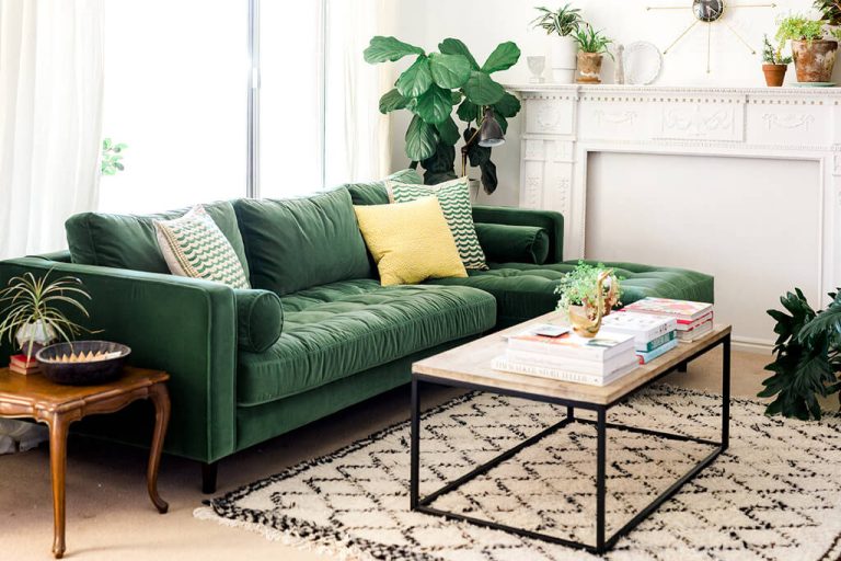 17+ Lush Green Velvet Sofa Ideas That You'll Love in 2024 ...