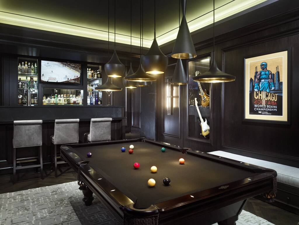 Standing Bar in gaming room