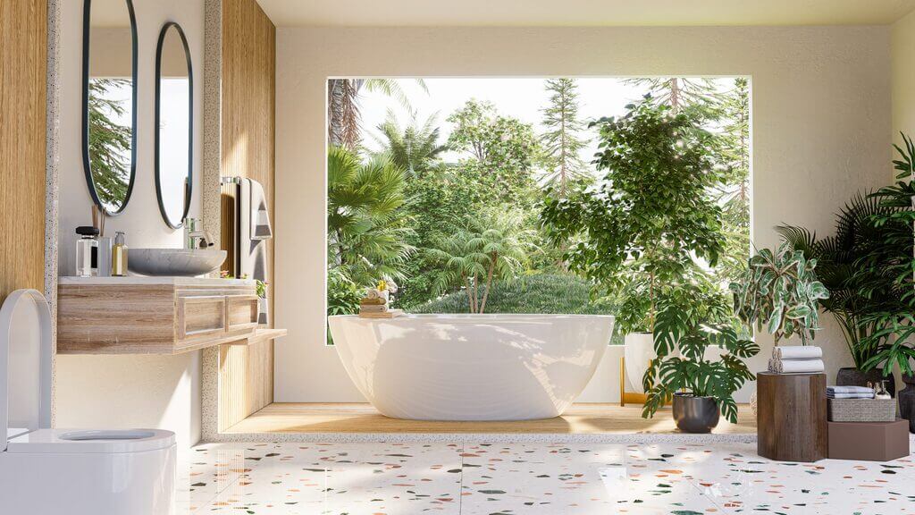 Increasing the Amount of Natural Light in bathroom
