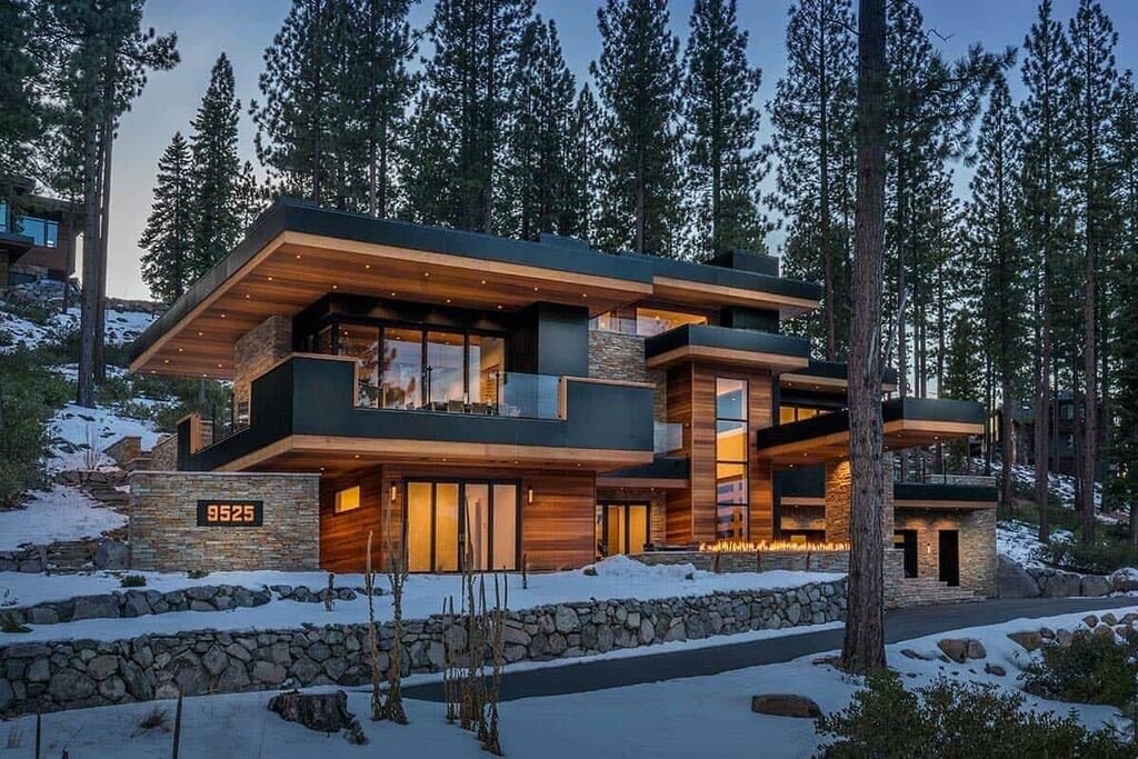 modern mountain homes