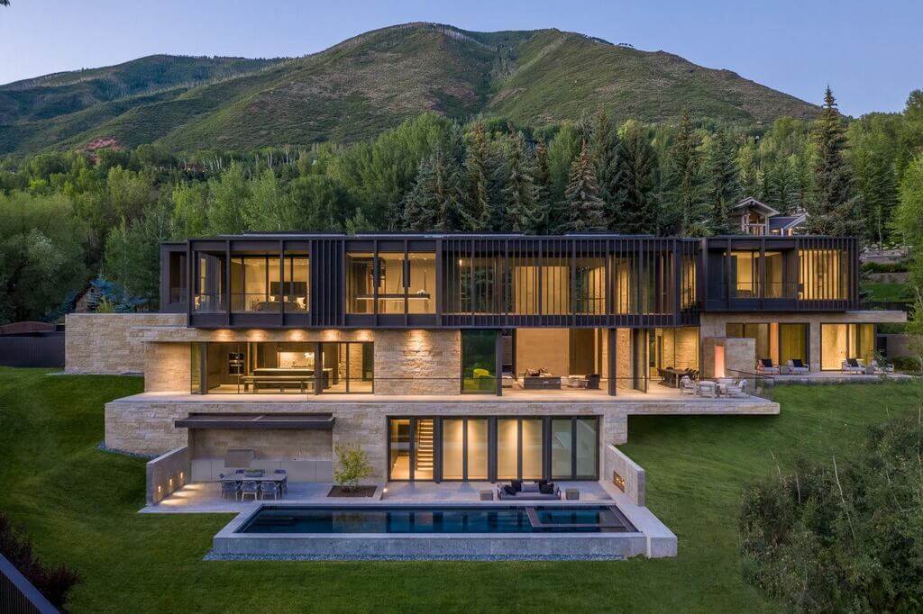modern mountain homes ideas