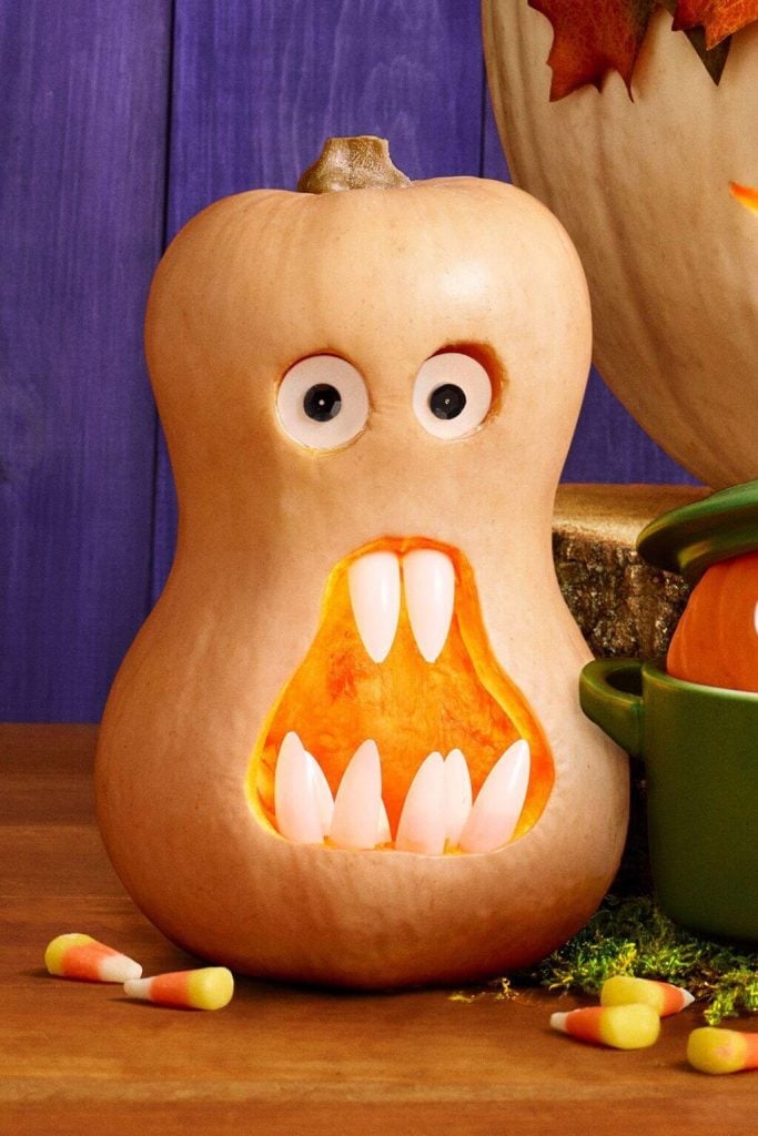 The Toothed Pumpkin Face Ideas