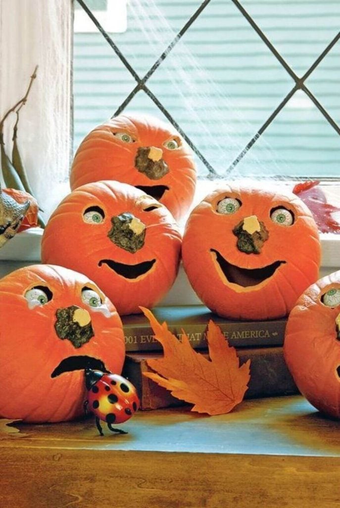 The Expressive Pumpkin Faces