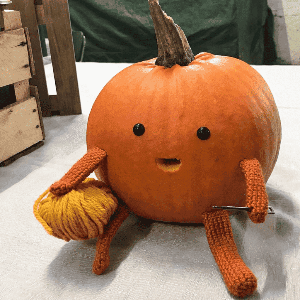 Crochet Pumpkin Carving Ideas