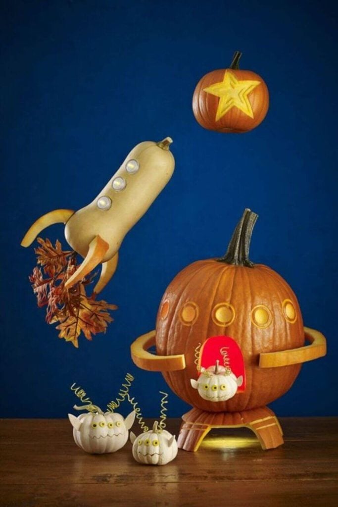 Out of the World Pumpkin Carving Ideas