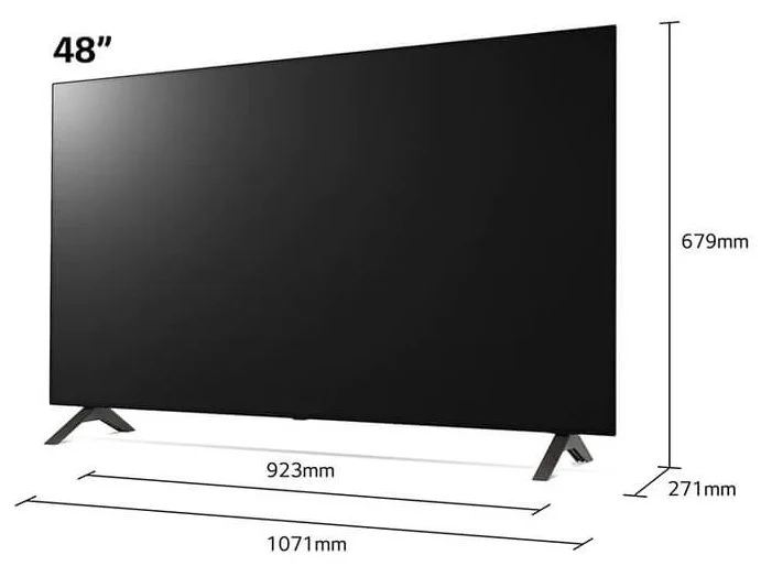 48 inch TV Dimensions
