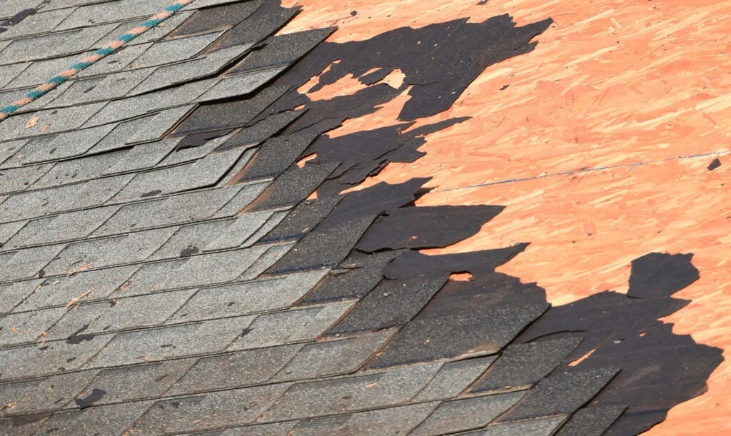 Dark Streaks is a sign of Deterioration of Roofs