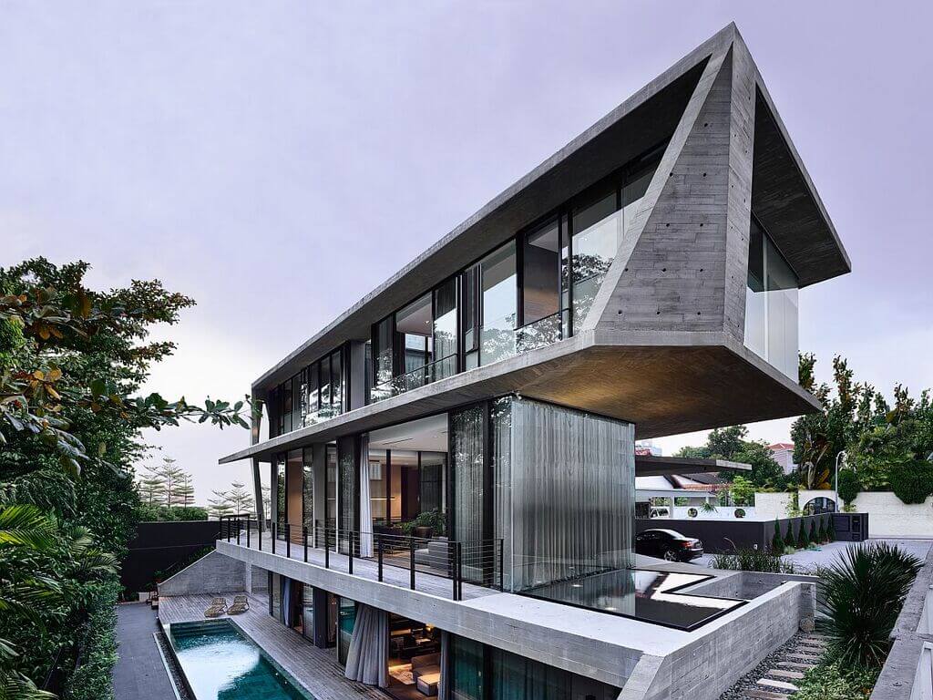Modern Geometric Housing