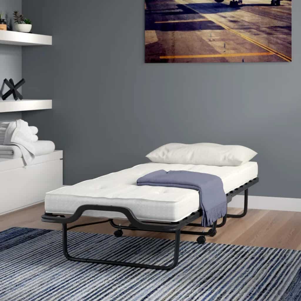 twin bed with storage