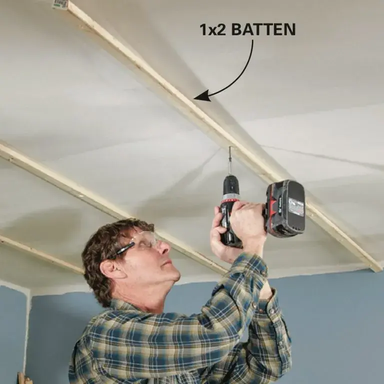Install Battens in The Ceiling