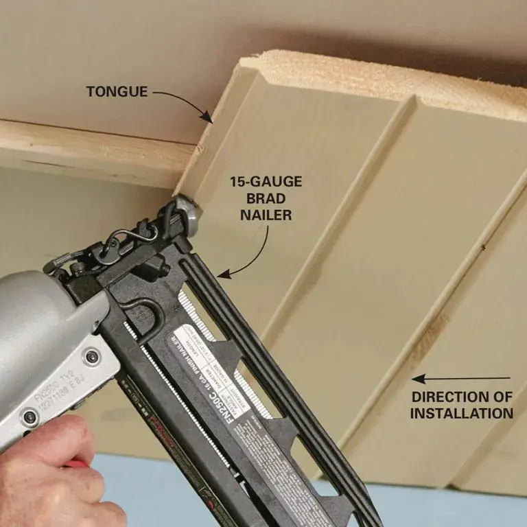 Nail the Boards Into The Ceiling and Beat The Joints