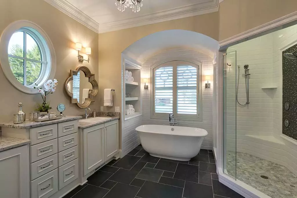 Bathroom Design Mistake #5: Squeezing in a Separate Bath and Shower