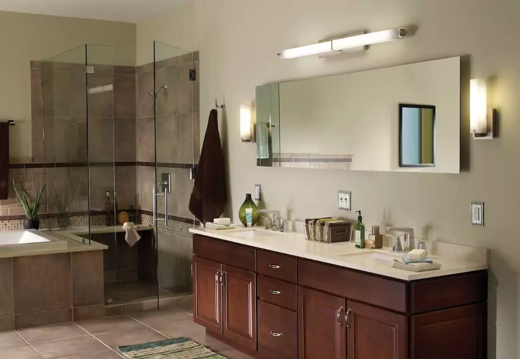 Bathroom Design Mistake #7: Overlooking Lighting Fixtures