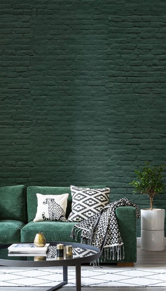 Forest Green Paint Colors That Compliment Red Brick