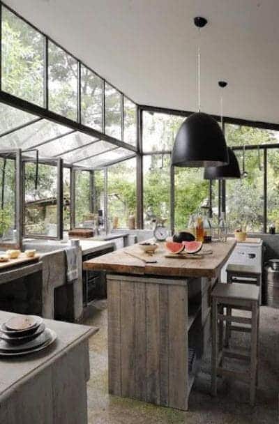 Picturesque Kitchen Windows