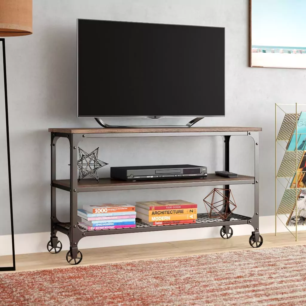 multifunctional rolling tv stand 