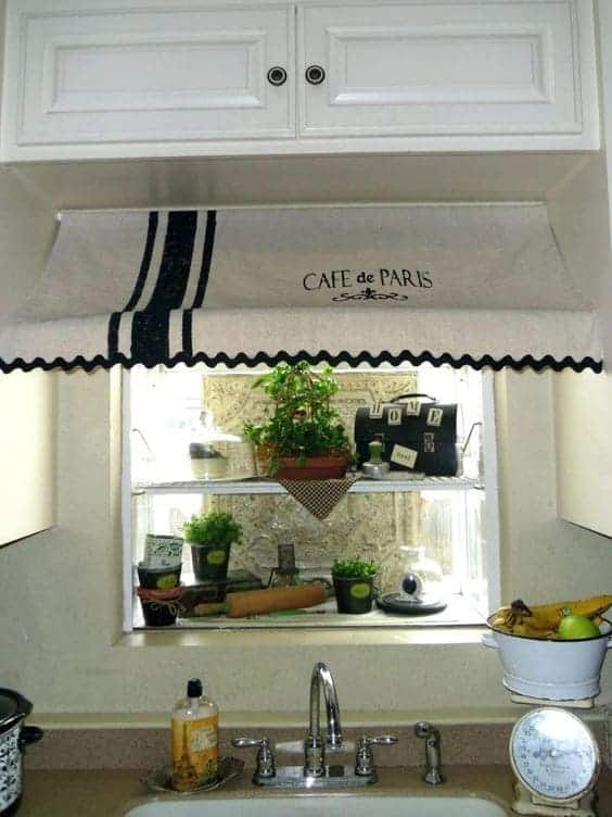 Awning Kitchen Window with Vintage Styling