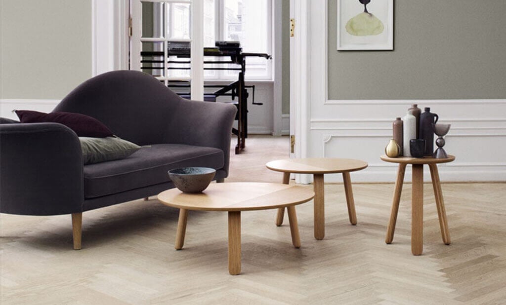 Round Wood Coffee Tables