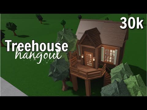 Treehouse Bloxburg House Ideas