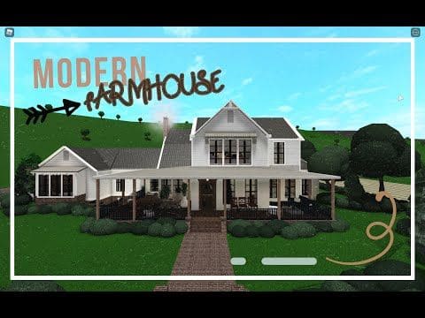 Farmhouse Bloxburg Houses