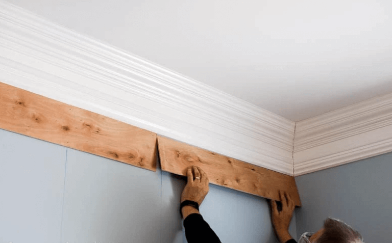 Attach First Row of Shiplap
