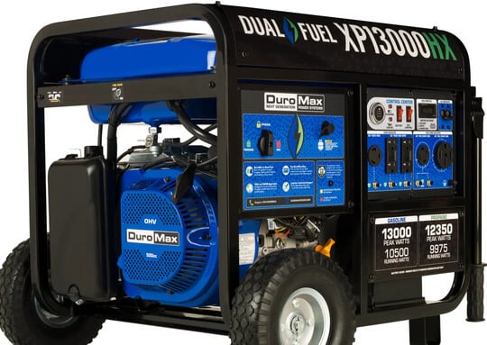 Duromax XP13000hx Dual Fuel Portable Generator