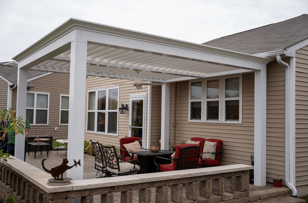 Adjustability of louvered and traditional pergolas