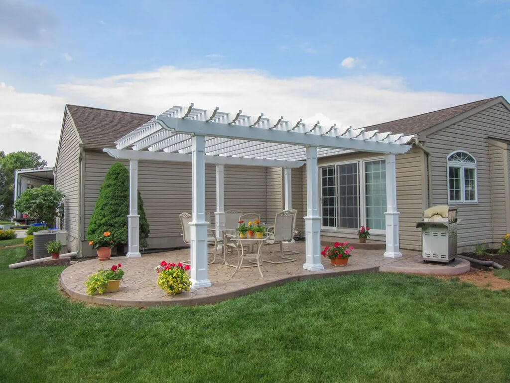 maintenance of louvered and traditional pergolas