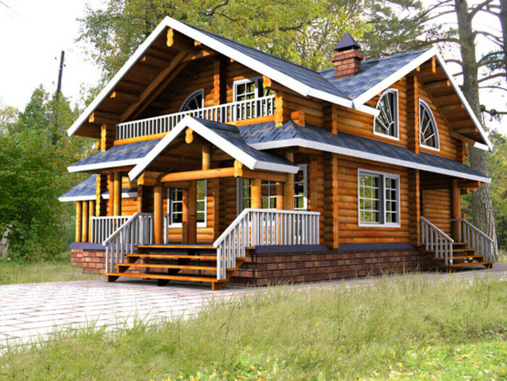 wooden house idea design